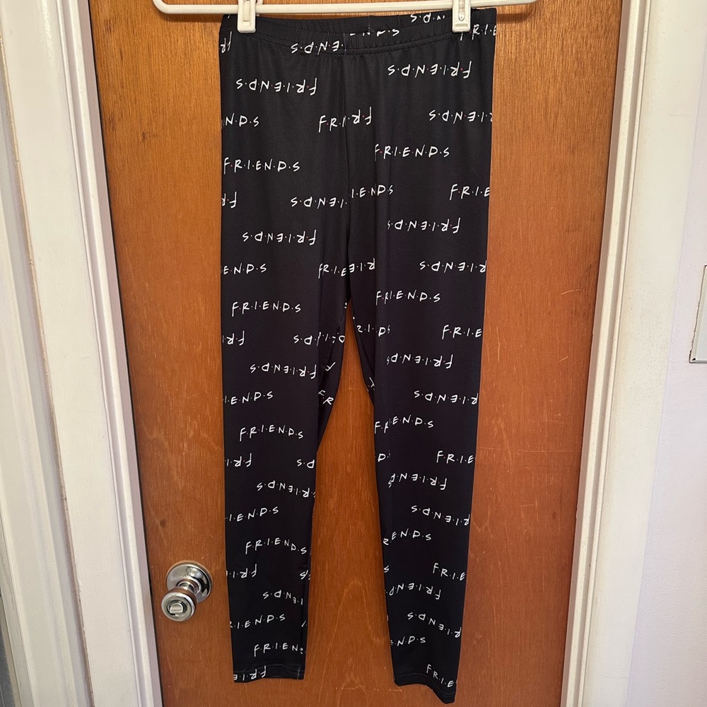 Friends Black Leggings